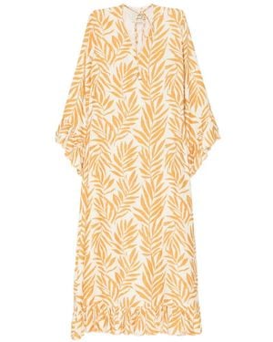 Bambah Naira Aftan Dress - Metallic
