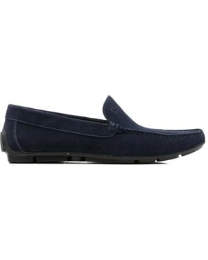 Alberto Gozzi Leather Loafers - Blue