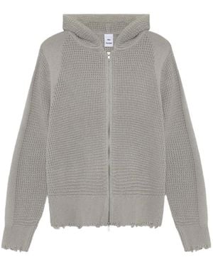 Won Hundred Hoodie Glasgow En Maille - Grey