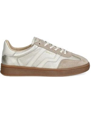 GANT Cuzima Panelled Trainers - White