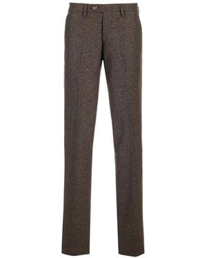 Al Duca d'Aosta Knickerbocker-Texture Trousers - Grey