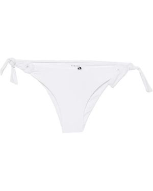 Fisico Side-Tie Bikini Bottoms - White