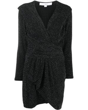 IRO Gathered-Effect Dress - Black
