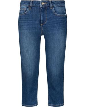 Liu Jo Mid-Rise Capri Jeans - Blue