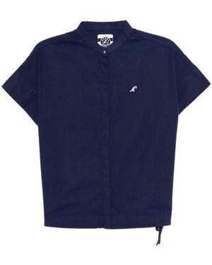 SPORT b. by agnès b. Oberteil Mit Dino-Stickerei - Blau