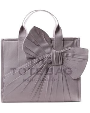 Marc Jacobs Bow-Detailed The Tote Bag - Purple