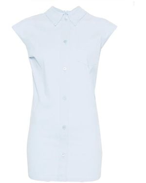 Issey Miyake Blusa A Maniche Corte