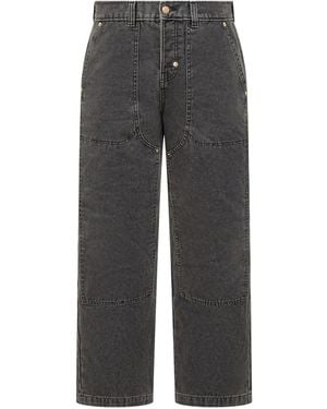 Dickies Trucker Double-Knee Jeans - Grey