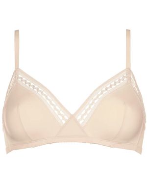 Eres Slalom Wireless Triangle Bra - Natural