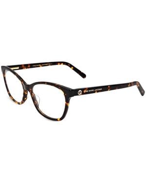 Marc Jacobs Tortoiseshell-Effect Cat-Eye Glasses - White