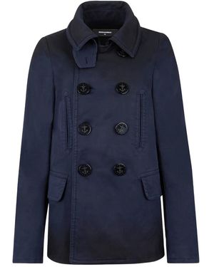 DSquared² Sailor Peacoat - Blue