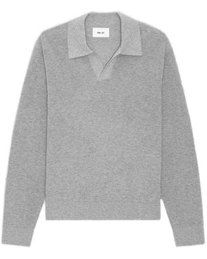 NN07 Jersey Hope Con Cuello De Polo - Gris