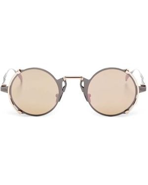 Movitra Tectum 1 Round-Frame Sunglasses - Natural