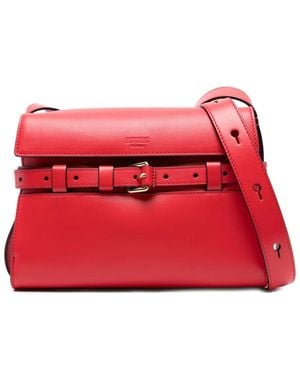Moschino Tie Me Shoulder Bag - Red