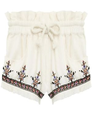 Isabel Marant Kriss Shorts - Natural