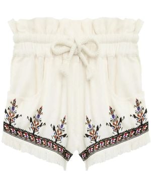 Isabel Marant Kriss Shorts - Natural