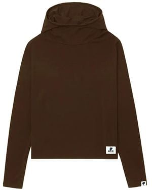 A Bathing Ape Hooded Long-Sleeve Top - Brown