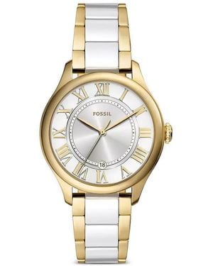 Fossil Gilmore Three-Hand Date Horloge 36 Mm - Metallic