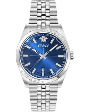 Versace Millenyium Gent 41Mm Watch - Blue