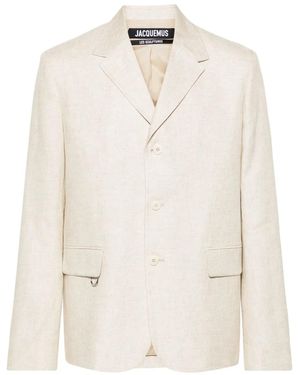 Jacquemus La Veste Cabri Blazer - Natural