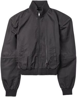 Han Kjobenhavn Square-Shoulder Track Jacket - Black