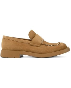 CAMPERLAB Stitched Loafers - White