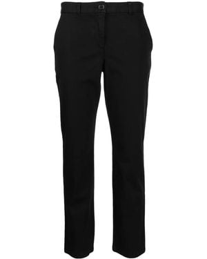 Paul Smith Slim-Cut Brushed Chinos - Black
