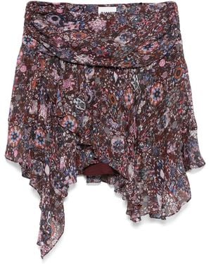 Isabel Marant Berenicia Minirock - Lila