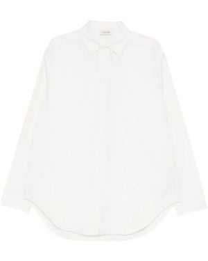 Fear Of God Camisa Con Solapa Oculta - Blanco