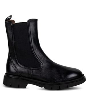 Status Elasticated Side-Panel Chelsea Boots - Black