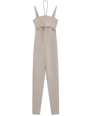 Live The Process Combinaison À Détail De Découpes - Blanc