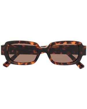 Ambush Lunettes De Soleil À Monture Rectangulaire - Marron