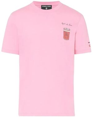 Iceberg Graphic-Print T-Shirt - Pink