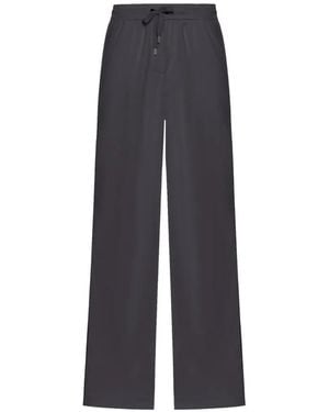 Brunello Cucinelli Drawstring Pants - Blue