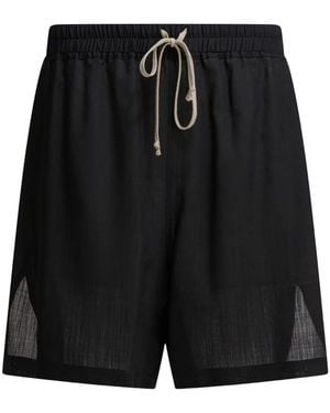 Rick Owens Drawstring Shorts - Black