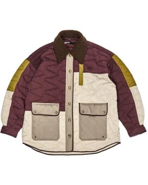 Bimba Y Lola Quilted Puffer Jacket - Red