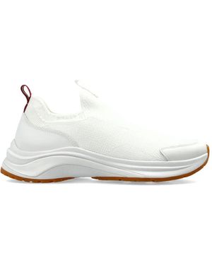Bally Pull-Tab Slip-Ons - White