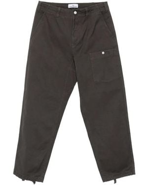 Stone Island Side-Pocket Jeans - Grey