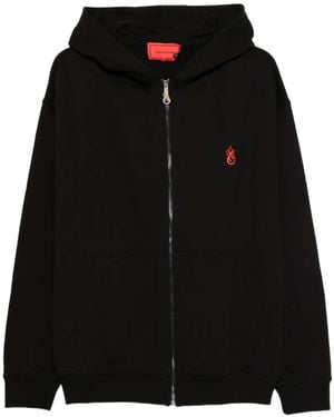 Vision Of Super Zip-Up Hoodie - Black