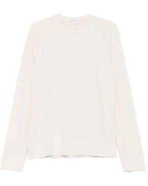 James Perse Raglan-Sleeve Sweater-Knit Jumper - White
