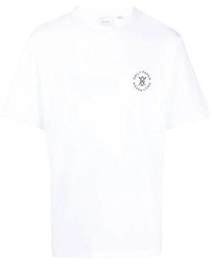 Daily Paper Logo-Print Cotton T-Shirt - White