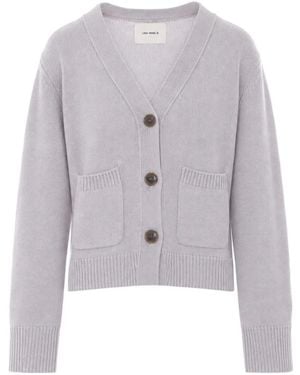 Lisa Yang Cardigan Danni À Col V - Gris