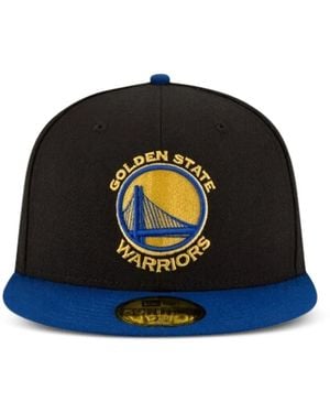 KTZ X Nba 59Fifty Fitted Golden State Warriors Baseballkappe - Schwarz