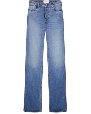 Coperni Logo-Detail Jeans - Blue