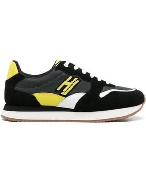 HIDE & JACK Over Running Trainers - Black