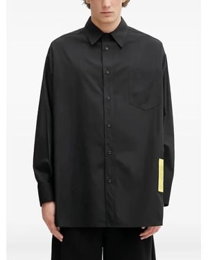 MM6 by Maison Martin Margiela ロングスリーブ シャツ - ブラック
