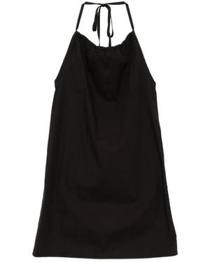 James Perse Vestido De Popelina - Negro