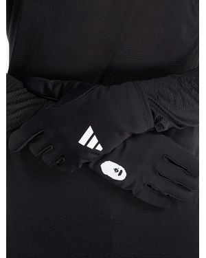 adidas X Bape Gants Camo À Logo Imprimé - Black
