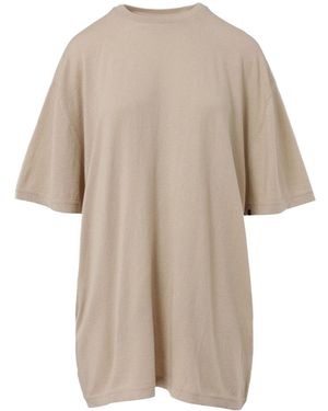 Extreme Cashmere Crew-Neck T-Shirt - Natural