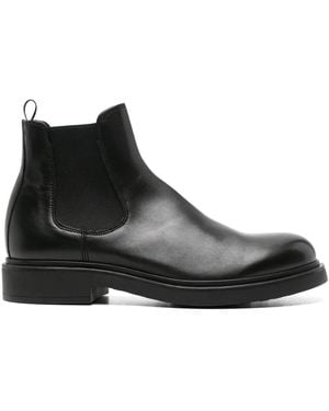 Officine Creative Chelsea Leather Ankle Boots - Black
